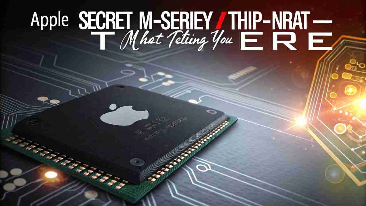  Apple’s Secret M-Series Chip: What They’re Not Telling You