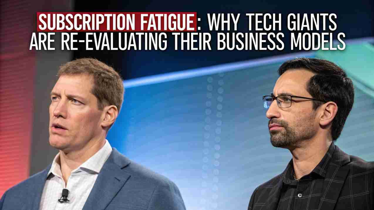 Subscription Fatigue: Why Tech Giants Are Re-evaluating Their Business Models